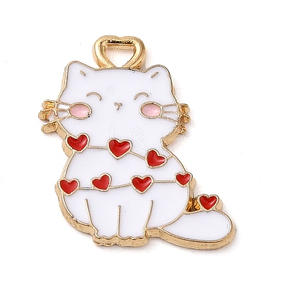 Alloy Enamel Pendants ENAM-Q507-13A-1