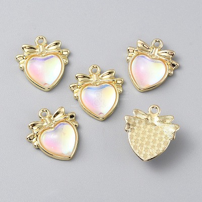 Light Gold Plated Alloy Pendants FIND-WH0137-51LG-01-1