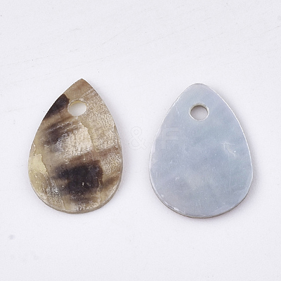 Natural Akoya Shell Charms SHEL-T012-40-1