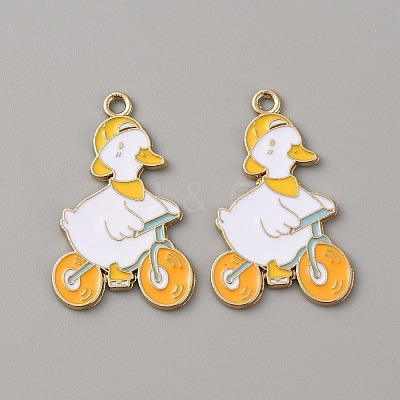Alloy Enamel Pendants ENAM-CJC0015-15C-1