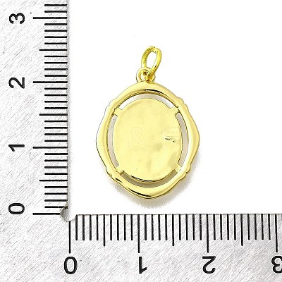 Brass Pendants KK-C088-01G-18-1
