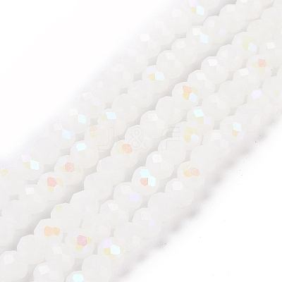 Electroplate Glass Beads Strands EGLA-A044-J6mm-L05-1