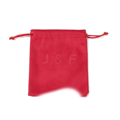 Velvet Jewelry Drawstring Storage Pouches ABAG-P013-02C-1