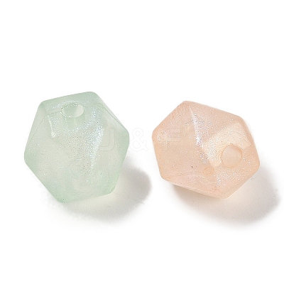 Luminous Transparent Acrylic Beads LACR-U001-02-1