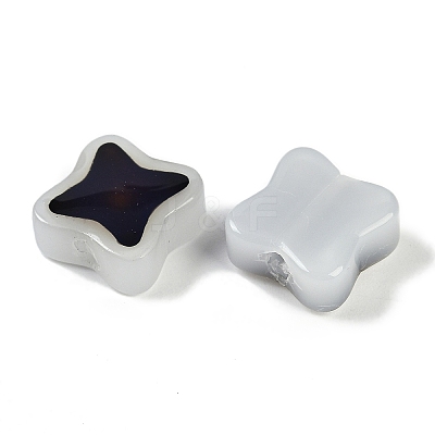 Two Tone Glass Mood Beads GLAA-Z007-08C-1