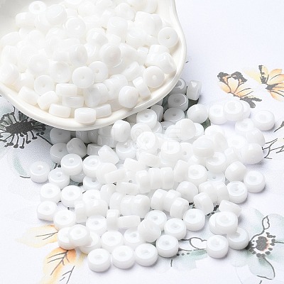 Opaque Colours Glass Seed Beads SEED-E001-P3x6mm-05-1