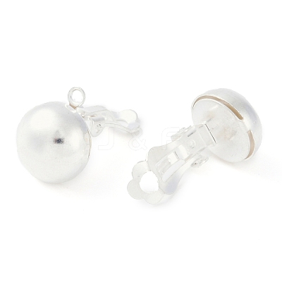 Brass Earring Findings KK-E031-S-1