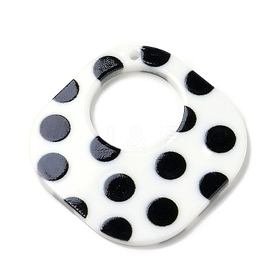 Printed  Acrylic Pendants MACR-F072-14B-1