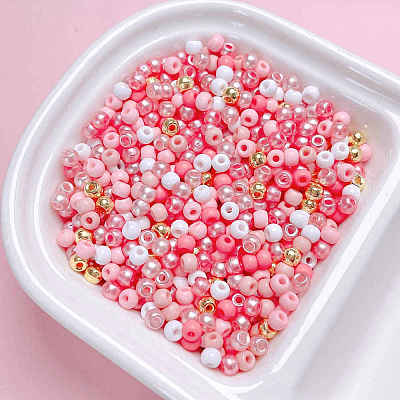 Opaque Acrylic Beads OACR-CJC0001-28B-1