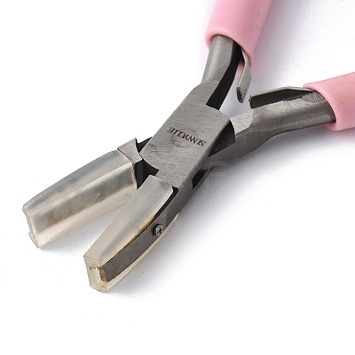 (Defective Closeout Sale: Yellowing) 45# Carbon Steel Jewelry Pliers PT-XCP0001-14-1