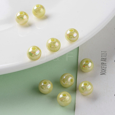 Opaque Acrylic Beads MACR-S370-D8mm-A10-1