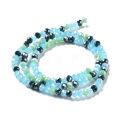 Glass Beads Strands EGLA-A034-M4mm-58-1
