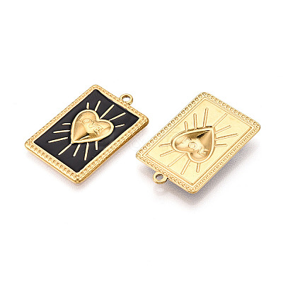 304 Stainless Steel Pendants STAS-N108-26D-G-1