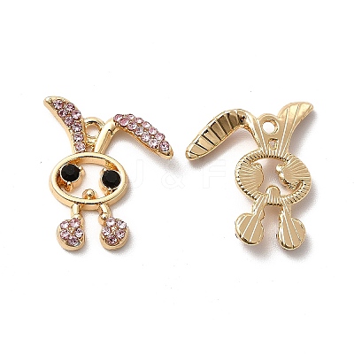 Alloy Rhinestone Pendants ALRI-K048-05A-1