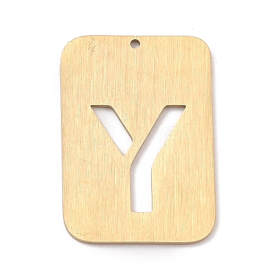 Ion Plating(IP) 304 Stainless Steel Pendants STAS-K216-49Y-G-1