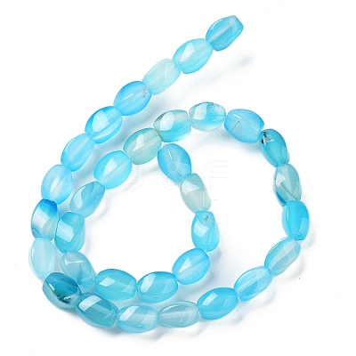 Natural Agate Beads Strands G-G172-01J-1