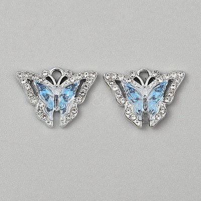 Alloy & Acrylic Pendants FIND-WH0817-132P-01C-1