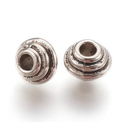 Tibetan Style Alloy Spacer Beads X-LF5166Y-1