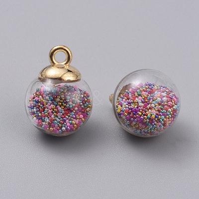 Transparent Glass Globe Pendants LS-GLAA-TAC0002-K19-1