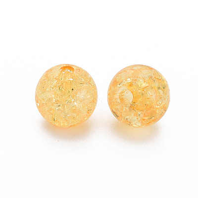 Transparent Crackle Acrylic Beads LS-X-MACR-S373-66A-N13-1