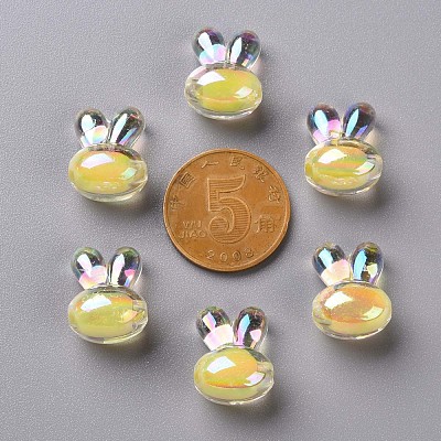Transparent Acrylic Beads TACR-S152-05B-SS2105-1