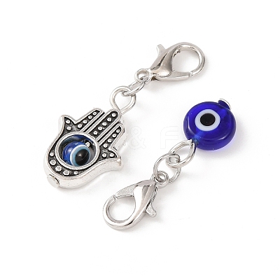 Knitting Row Counter Chains & Locking Stitch Markers Kits HJEW-AB00490-1