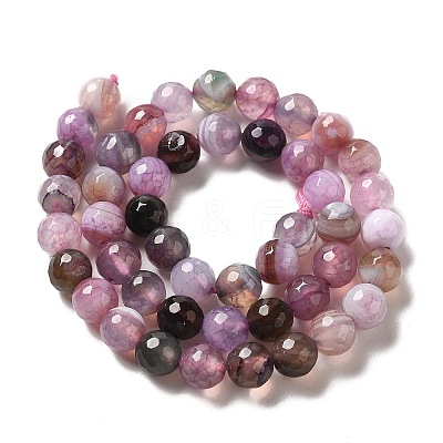 Natural Agate Beads Strands X-G-G079-A03-03-1