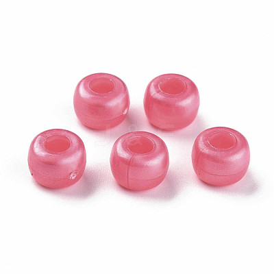 Plastic Pearlized Beads KY-R019-01A-1
