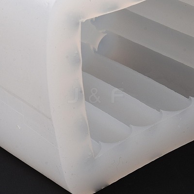 Stripe-shaped Cube Candle Food Grade Silicone Molds DIY-D071-02-1