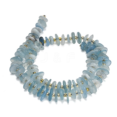 Natural Aquamarine Beads Strands GG-CBAE051-B01-01-1