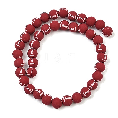 Handmade Polymer Clay Beads Strands PY-CBAEC33-01J-1