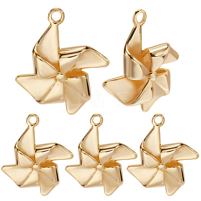 16Pcs Brass Pendants KK-BBC0018-63-1