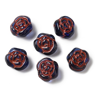 Transparent Lampwork Beads LAMP-P065-01A-03-1