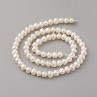 Natural Cultured Freshwater Pearl Beads Strands PEAR-G007-33-1
