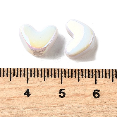 UV Plating Opaque Acrylic Beads MACR-F083-12G-1