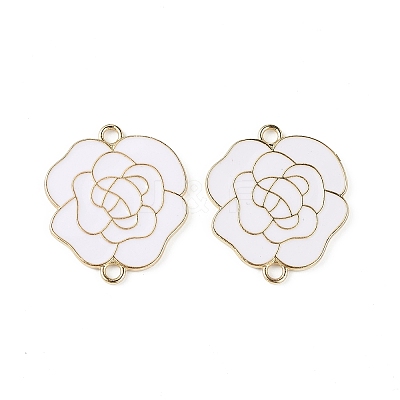 Spray Painted Alloy Connector Charms PALLOY-K001-20C-1