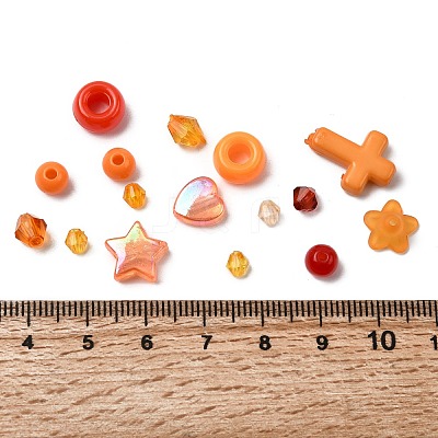 Opaque & Transparent Acrylic Beads SACR-XCP0001-06I-1