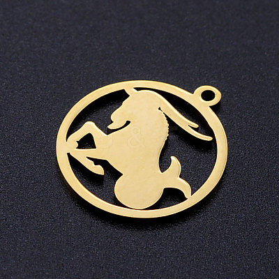 201 Stainless Steel Pendants STAS-S105-JN363-10-1