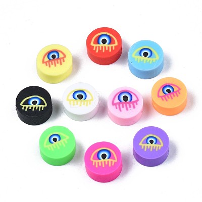 Handmade Polymer Clay Beads X-CLAY-N007-004-1