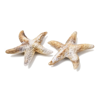 Imitation Shell Acrylic Pendants SACR-K005-06-1