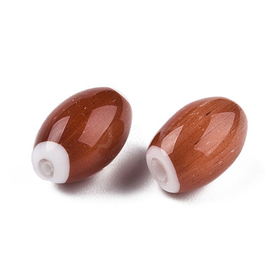 Handmade Lampwork Beads Strands LAMP-N023-004-07-1