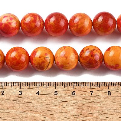 Natural Multi-Color Agate Beads Strands G-A261-B03-14mm-1