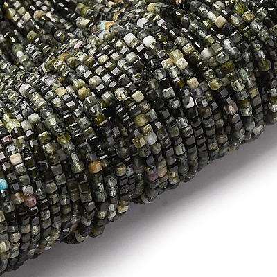 Natural Prehnite Beads Strands G-RM2025-C26-A-1