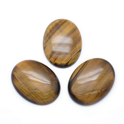 Natural Tiger Eye Cabochons LS-G-P393-I11-1