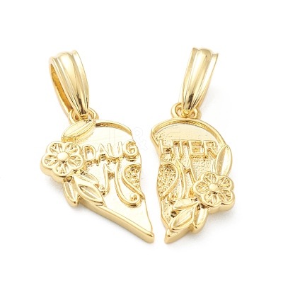Brass Pendants KK-J278-38G-1
