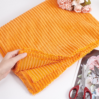 Brocade Polyester Fabric for DIY Crafts DIY-WH0308-484B-1