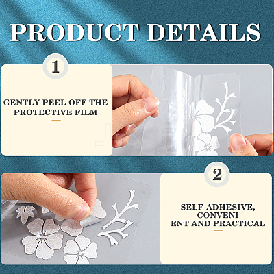 PET Self-Adhesive Stickers STIC-WH20002-20A-1