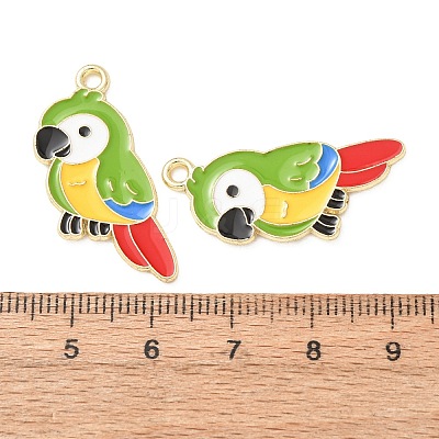 Alloy Enamel Pendants AL-CBA2679-06B-G-1