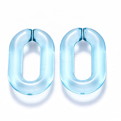 Transparent Acrylic Linking Rings OACR-S036-006A-J-1