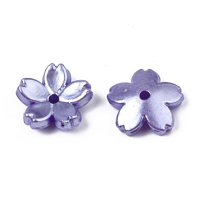 Acrylic Imitation Pearl Beads OACR-N012-002-1